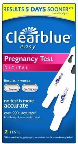 Clearblue Total Digital Pregnancy Test, 2 Tests by Clearblue Easy
