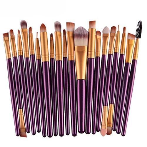 YIWULA 20 pcs Makeup Brush Set tools 2017 Make-up Toiletry Kit Wool Make Up Brush Set