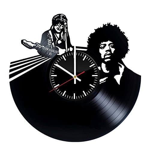 Blues Rock Singer Design Vinyl Record Wall Clock - Get unique home wall decor - Gift ideas for boys and girls - Original Modern Music Fan Art