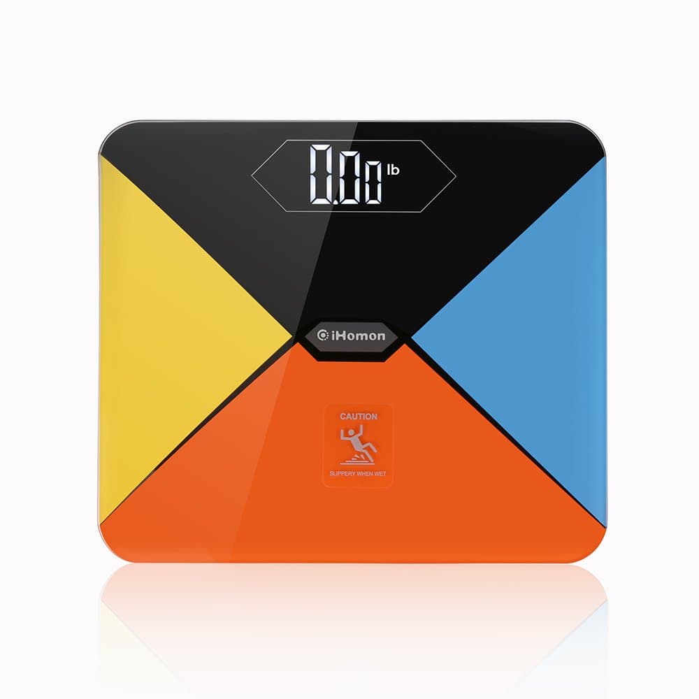 iHomon Digital Body Weight Bathroom Scale with Step-On technology, High Accuracy, Waterproofness (Color)