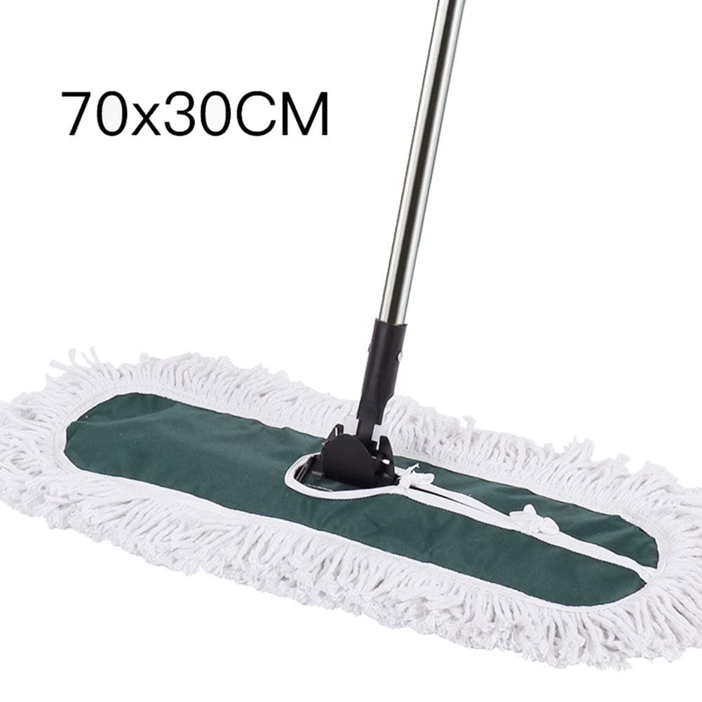 MFWFR Flat mop, large dust push hotel row mop, big mop household, lazy tile mop,M
