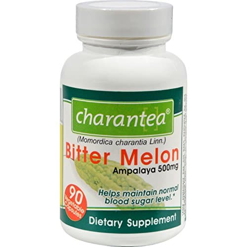 Charantea Bitter Melon - 500 mg - 90 Vegetarian Capsules - Maintain Normal Blood Sugar Levels