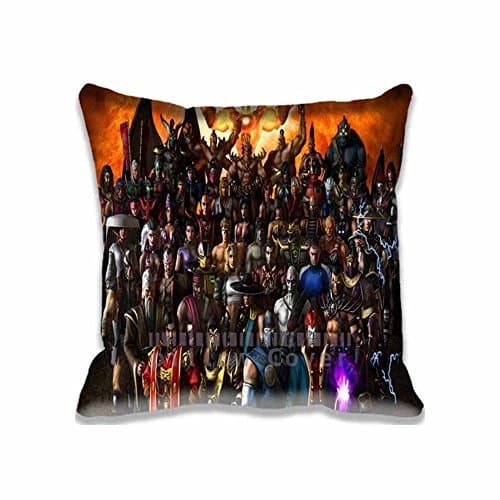 Mortal Kombat Armageddon Solid Throw Pillow Covers Personalized Games Sofa Decorative Pillows Cases with Zipper , Mortal Kombat Sofa Decor
