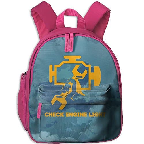 Check Engine Light Kids Casual Lightweight Book Bag