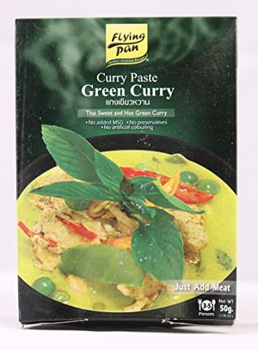 Flying Pan Green Curry Paste 2pk