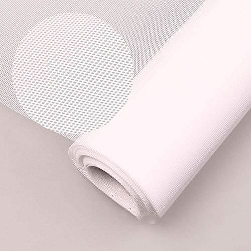 Window Screen Mesh Roll, Anti Mosquito Bug Insect Screen for Windows Doors And Patio Screens, Mesh Net Insect Barrier, White, 0.8X10m