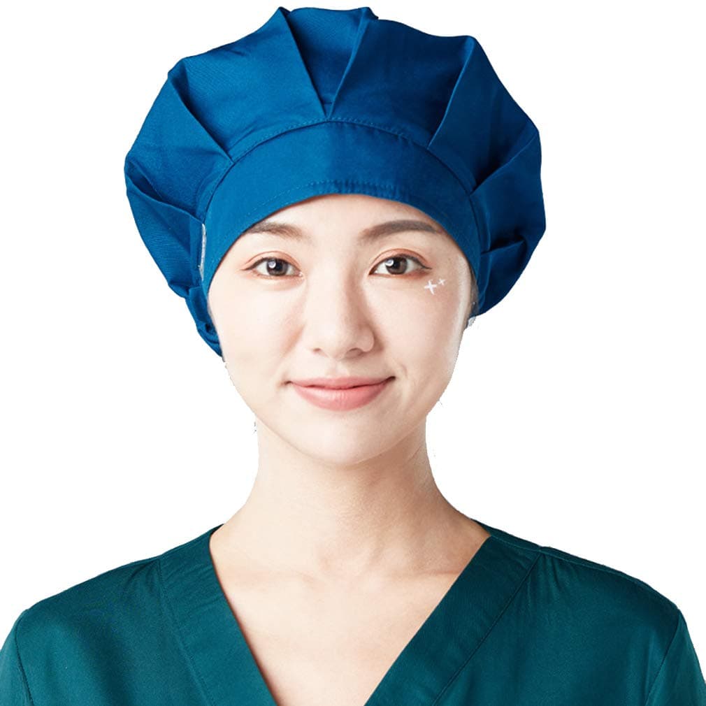 Doctor Surgical Scrub Hat Nurse Scrub Cap One Size Multiple Color for Women Men