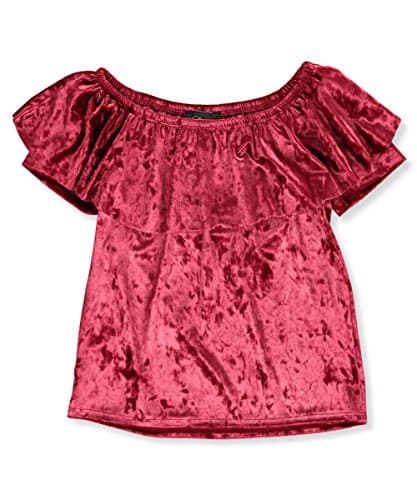 Objex Big Girls' Top - Red, 7