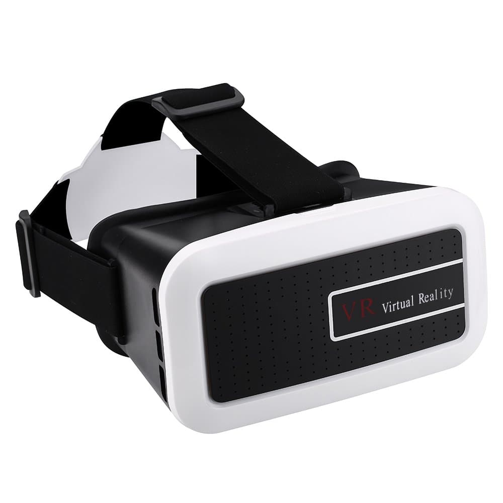 Teswell 3D VR Glasses Virtual Reality Headset With Adjustable Lens and Strap for iPhone LG Nexus Sony HTC One Plus and other 4 to 6 Inch Smartphones.