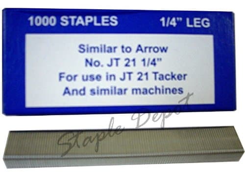 JT21-1/4D 1/4"staples for Arrow