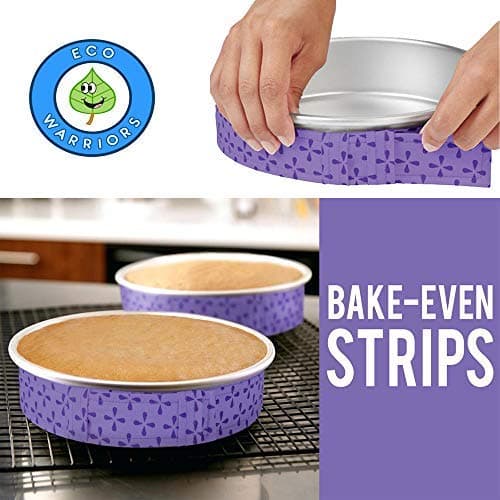 Cake Pan Strips Bake Even Cake Strips for Even Baking, Bake Even Strip Cake Pan Dampen Strips Bake Even Strip Belt with 1 Strip, Bake Strip Even Strip Even Bake Even Bake Strip Even Strip Bake.