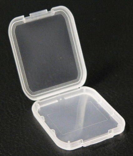 3 Pack Compact Flash Plastic Jewel Case Holder for Storing CompactFlash Type I Memory Cards (OEM - Bulk Packaged)