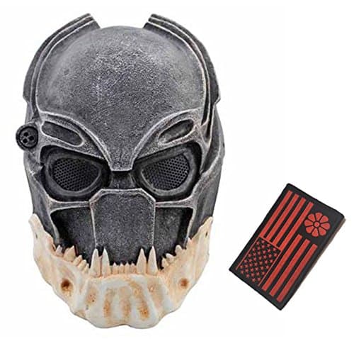 Eternal Heart WT606 Wire Mesh Alien Vs Predator AVP Wolf Full Face Protection Mask
