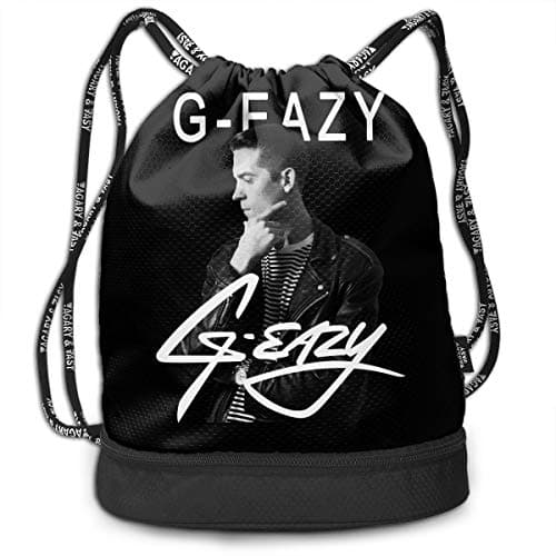 LIALUER Cool G-Eazy Drawstring Backpack Sport String Bag Cinch Pack Shoulder Bag