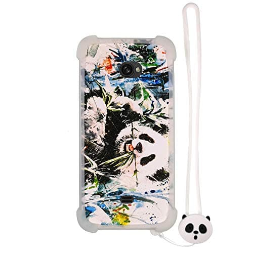 Case for Sfr Altice Starshine 5 Case Silicone border + PC hard backplane Stand Cover Luminous effect XM