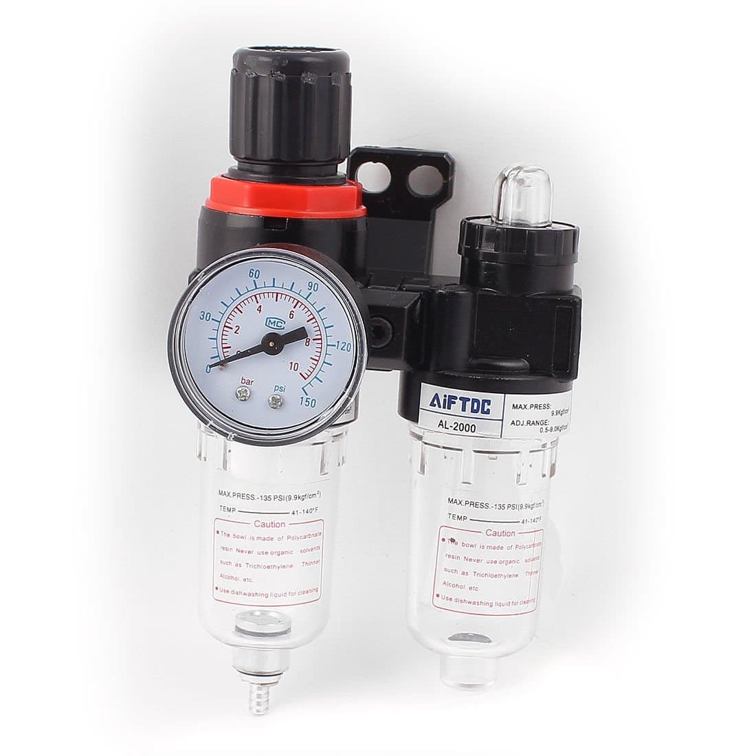 Smart Meter AFR-2000, AL-2000 Pressure Gauge Air Compressor Filter