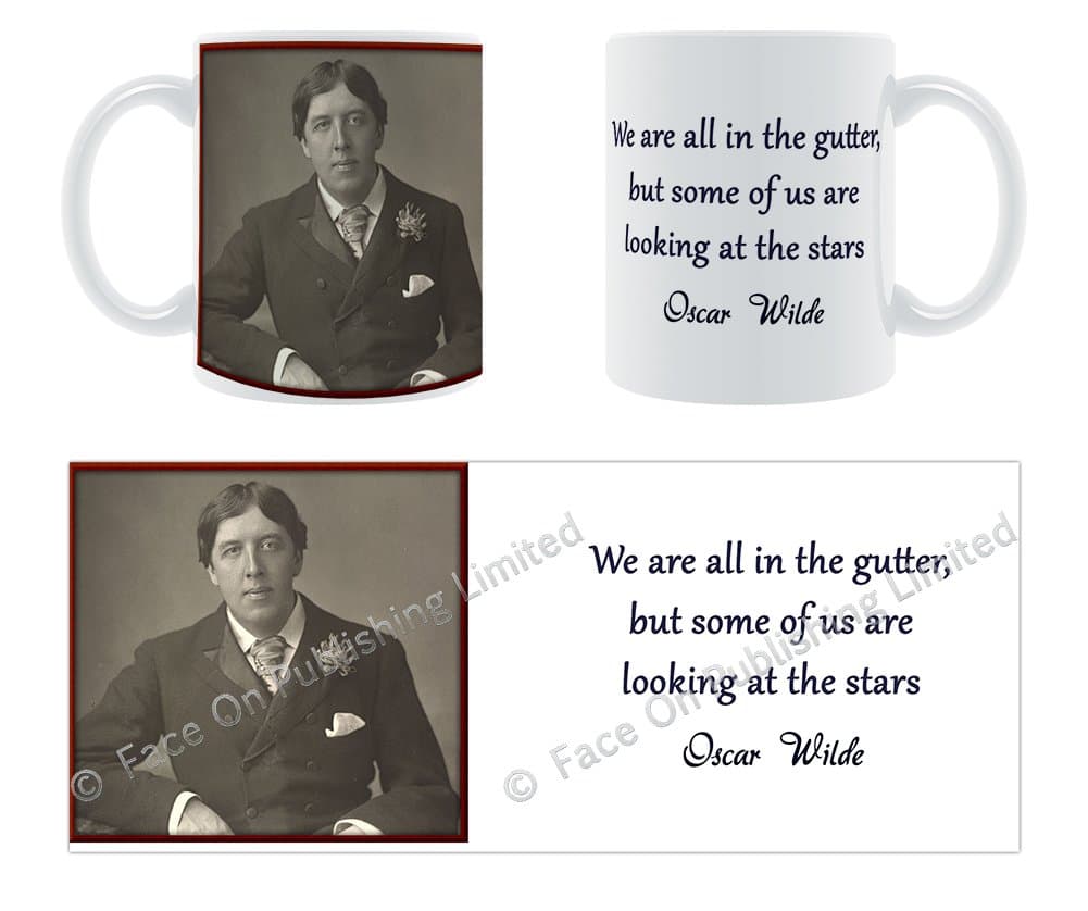 We are all - Oscar Wilde - Mug