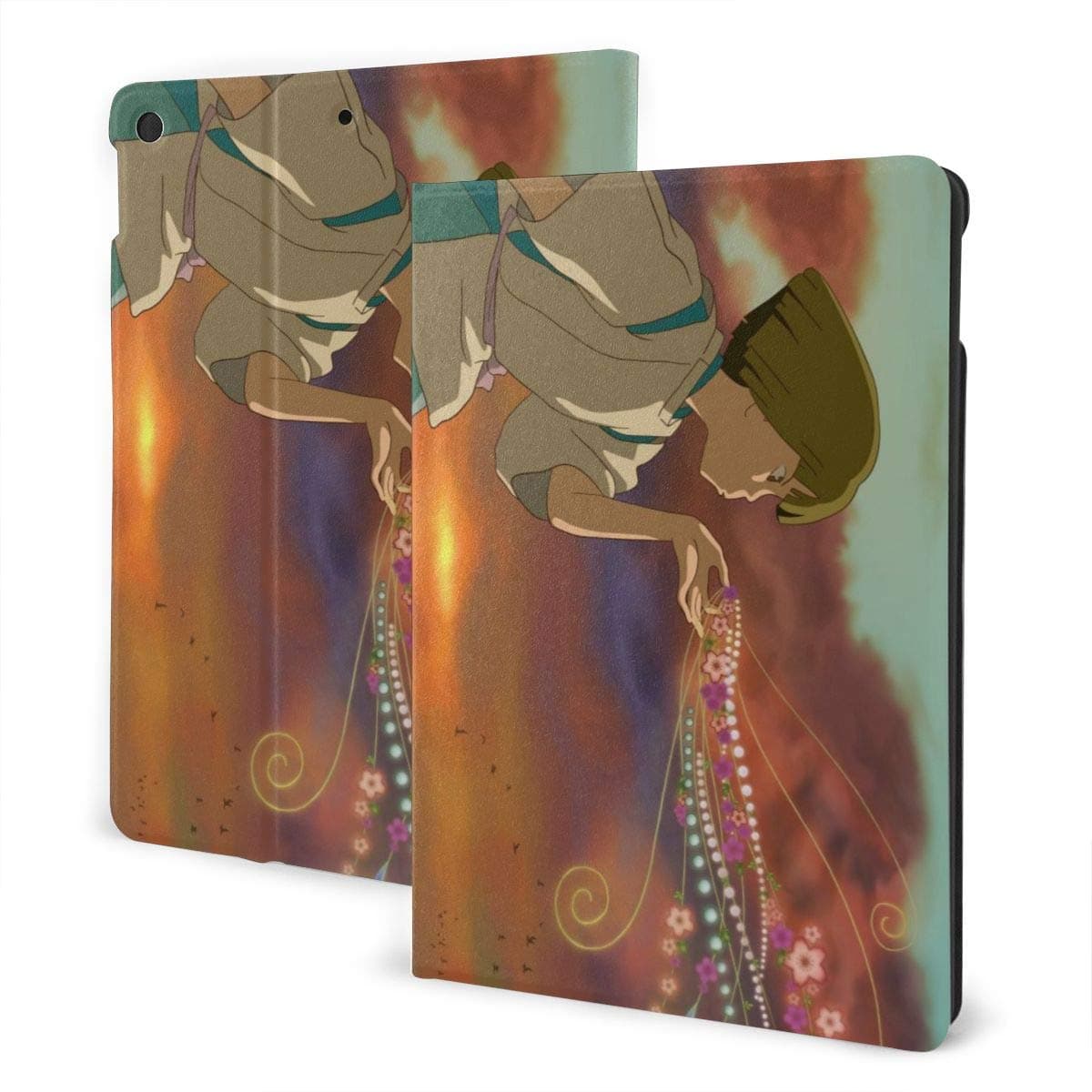 Spirited Away Case Fit IPad 7 Th 10.2 Inch Case with Ultra Slim Lightweight Stand Leather Case/Auto Wake Sleep