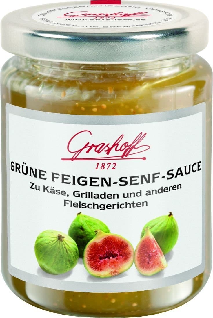 Grashoff GrÃ¼ne Feigen-Senf-Sauce 200 ml