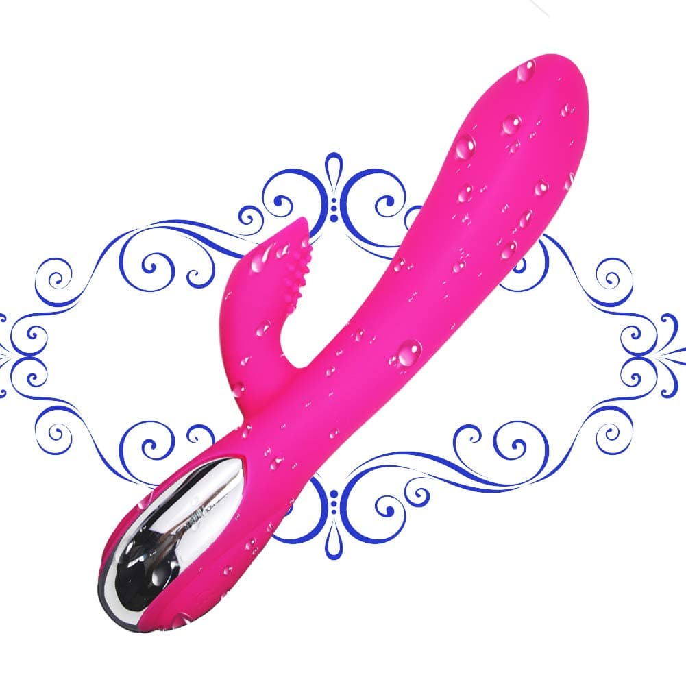 8 Inch Large Size Powerful Thrusting Novelty Rabbit Didos Vibtator for Women Waterproof Quiet