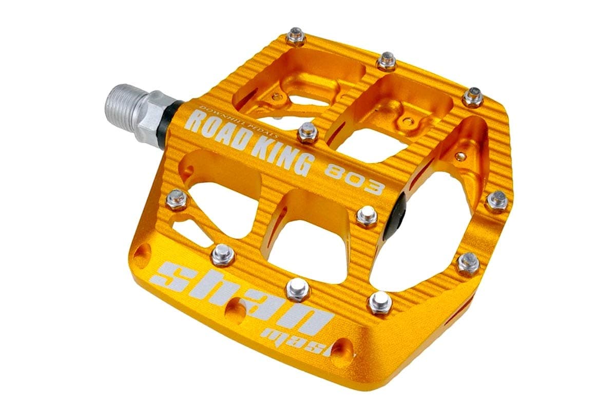 Evetin 9/16 inch flat platform pedals, ultra light MTB BMX road bike trekking anti-slip pedals mountain bike bicycle pedals 803