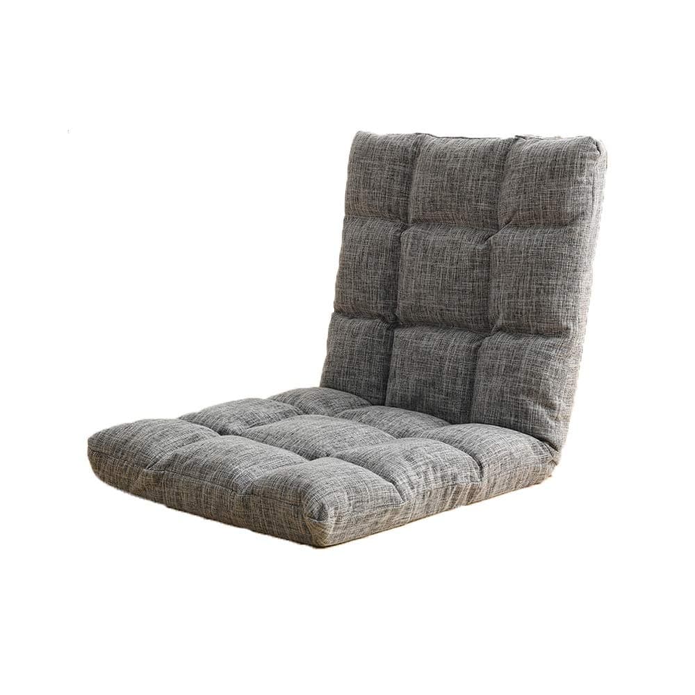 YAXY Floor Chairs with Back Support for Adults, Adjustable Gaming Sofa Chair Cushioned Folding Lazy Recliner Living Room Outdoor Indoor Soft Great for Reading Games Meditating Padded Gaming Chair