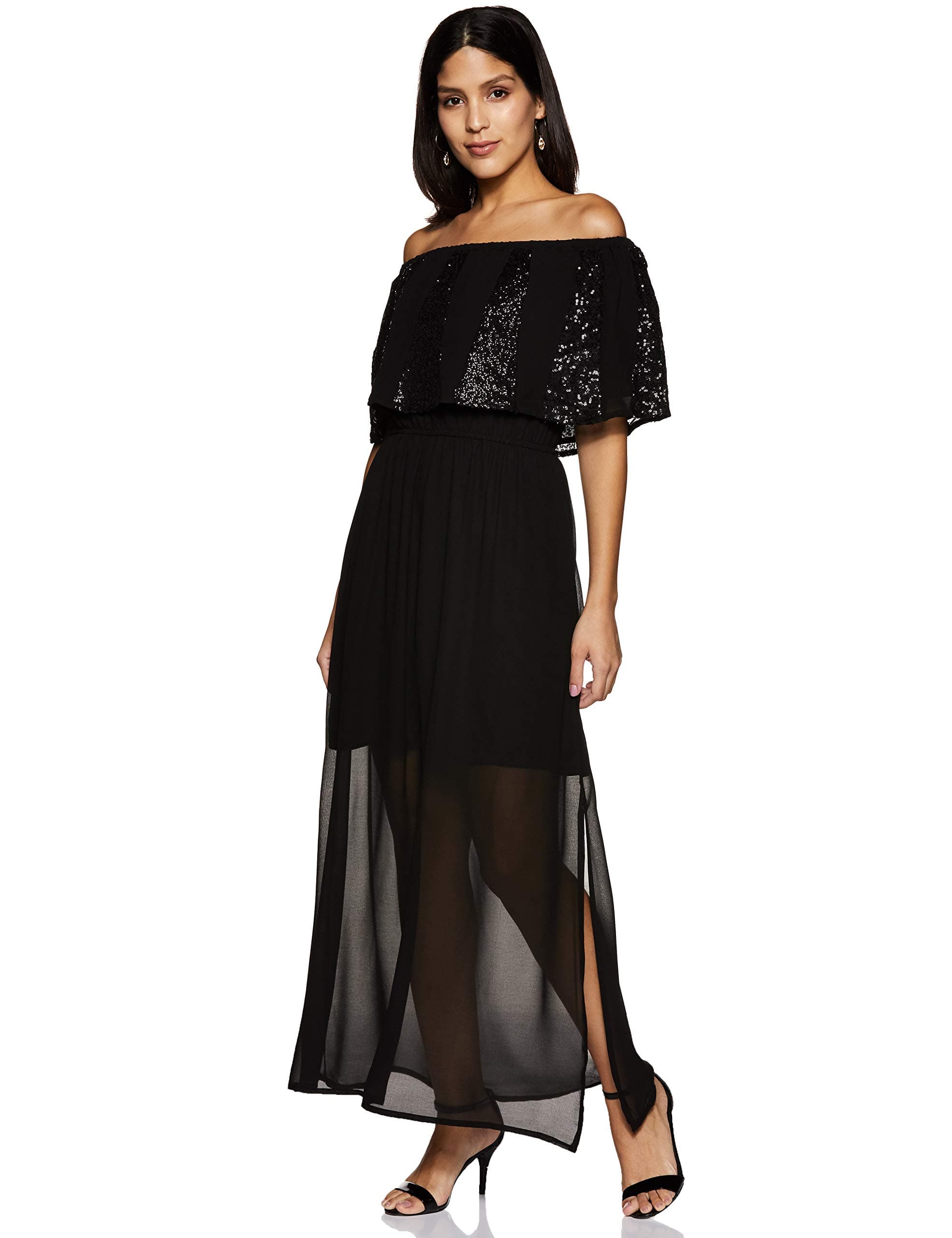 Synthetic a-line Dress