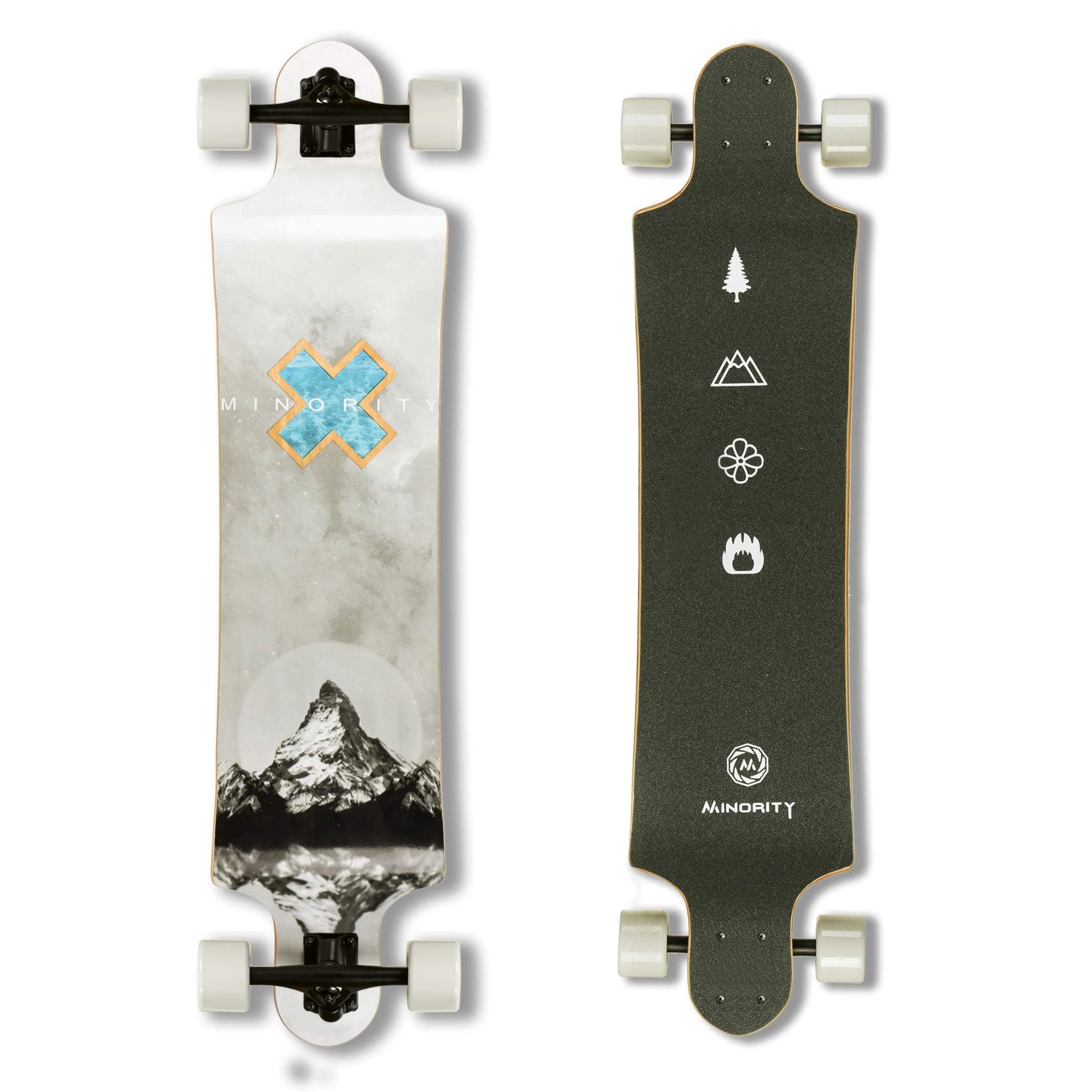 MINORITY Downhill Maple Longboard 40-inch Drop Deck