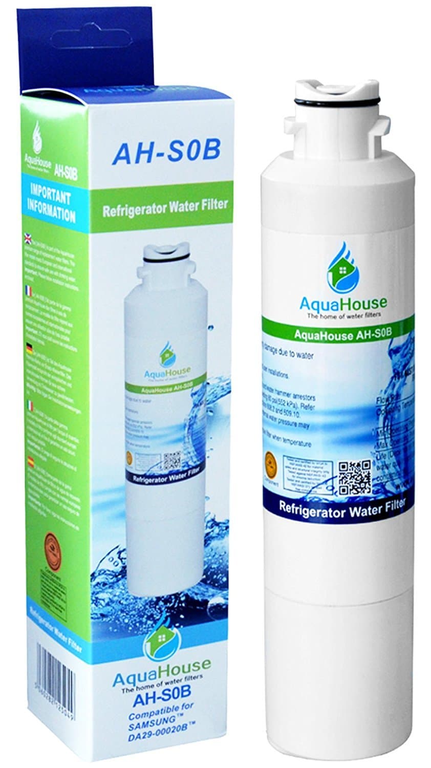 Compatible Water Filter for Samsung DA29-00020B, DA97-08006A-B, HAF-CIN EXP, DA29-00020A, DA29-00019A