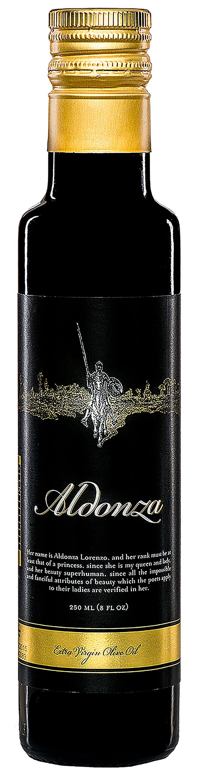 Aldonza, Extra Virgin Olive Oil - 250 ml. – First Cold Extraction. (Spain)