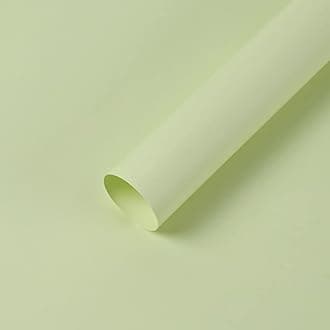 XICHEN 20 Sheets/Korean style waterproof Colors Flower Wrapping Paper,Florist Bouquet Paper,DIY Crafts,gift wrapping paper ouya paper58 x 58cm/22.8x 22.8 inch (Avocado Green)