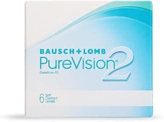 Bausch & Lomb Purevision2 Contact Lens - Spherical | Monthly Disposable | Silicone Hydrogel Material | (-7.5, Pack of 6)