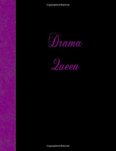 Drama Queen: Lined Notebook Paperback – 22 Nov. 2016