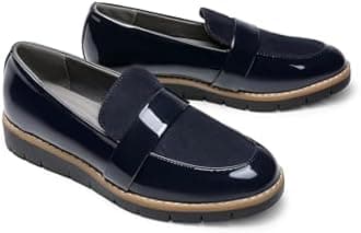 DREAM PAIRS Womens Slip on Fashion Wokr Dress Loafers