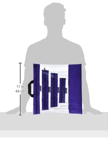 Lyle Enterprises See Your Stuff 4pc Purple Bag Set