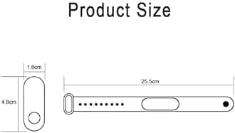 ZOVUTA Digital Dial Waterproof Stylish & Fashionable Wrist Smart Watch LED Band for Kids, Colorful Cartoon for Boys & Girls (Removable Silicon Strap) (Sky Blue Princess)