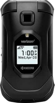 Kyocera DuraXV Extreme KYOE4810NC e4810 nc Non Camera Waterproof Rugged Flip Cell Phone Verizon