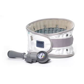 DDS, Inc. 300 Back Decompression Belt – Pneumatic Lumbar Decompression Belt for Women and Men, Lower Back Brace for Work, Lifting, and Daily Support – Adjustable Air Lumbar Traction Device (6XL)