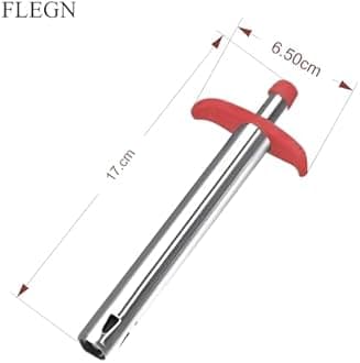 Stainless Steel Gas Lighter for Gas Stoves, Long Lasting Tool Easy Grip Kitchen Stove Igniter for Restaurants & Kitchen Use (Color, Red 1)