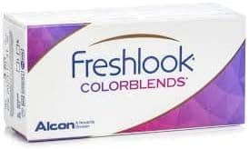 Freshlook Colorblends Monthly Color Lens-2 Lens (Powerless) (BRILLIANT BLUE)