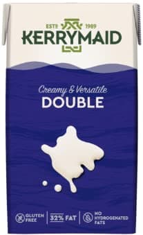 Parkers Kerrymaid UHT Double Cream 1 Litre
