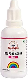 Pink Food Gel Color, 20 ml Finest colour for Cake,Cookies,Ice Creams,Sweets