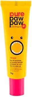 Pure Paw Paw Original All Purpose Australian Ointment set Smoothes and Soothes, All Skin Types and Makeup, with with Grape, 15g
