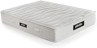 PIKOLIN B-BED HOTEL CM11043 Spring Mattress Normablock 32cm Deep, Hotel-Quality Comfort, Orthopaedic Support, Medium Firm, Soft Pillow Top, Hypoallergenic & Breathable (180 x 200 cm)