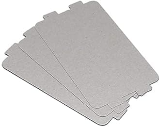 Microwave Oven Repalcement Parts Mica Sheet Plates Waveguide Cover, Cut to Size, 4.2 x 2.5 inch (10.7cm x 6.4cm)