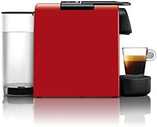 Nespresso Essenza Mini Espresso Machine by De'Longhi, 0.6 liters, Red