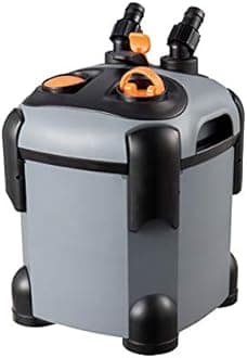 Sobo Aquarium Canister Filter - External Filter for Aquarium Water Filtration - Model SF-650F - Power 8W - Filtration Capacity 650L/H - Grey