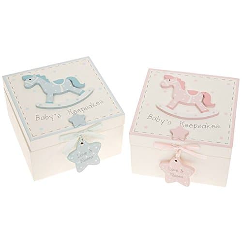 Hobby Horse Keep Sake Box Blue