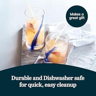 Blue Ribbon Impressions 16-Piece Tumbler and Rocks Glass Set