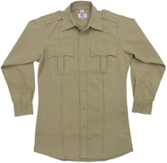 First Class Men's Men's Uniform Shirt Pleated (Pack of 1)